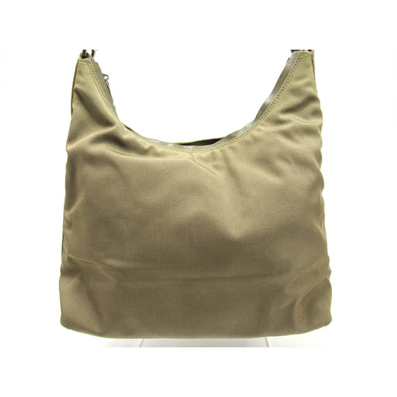 Gucci nylon Bag beige leather Shoulder - Picture 1 of 5